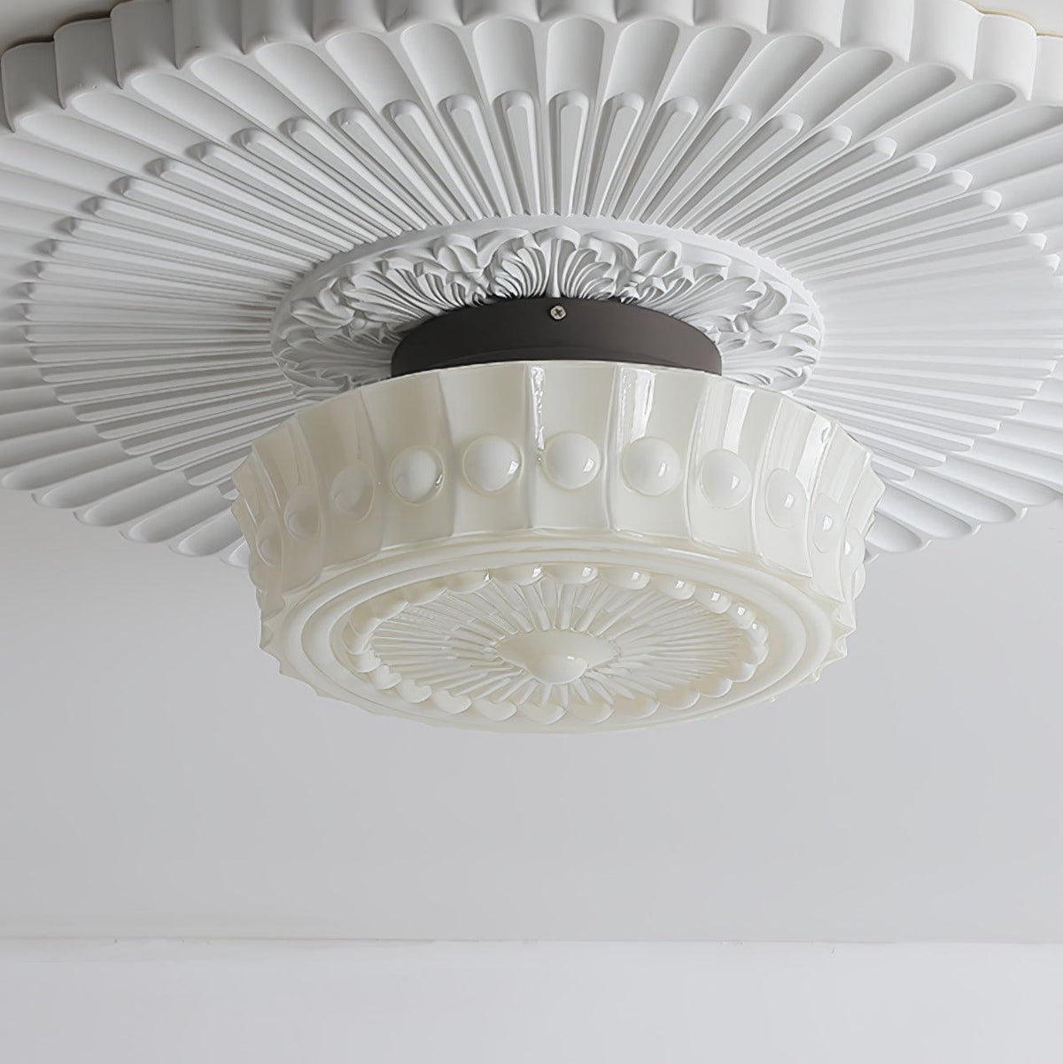 Norvale Vintage Flush Mount Ceiling Light