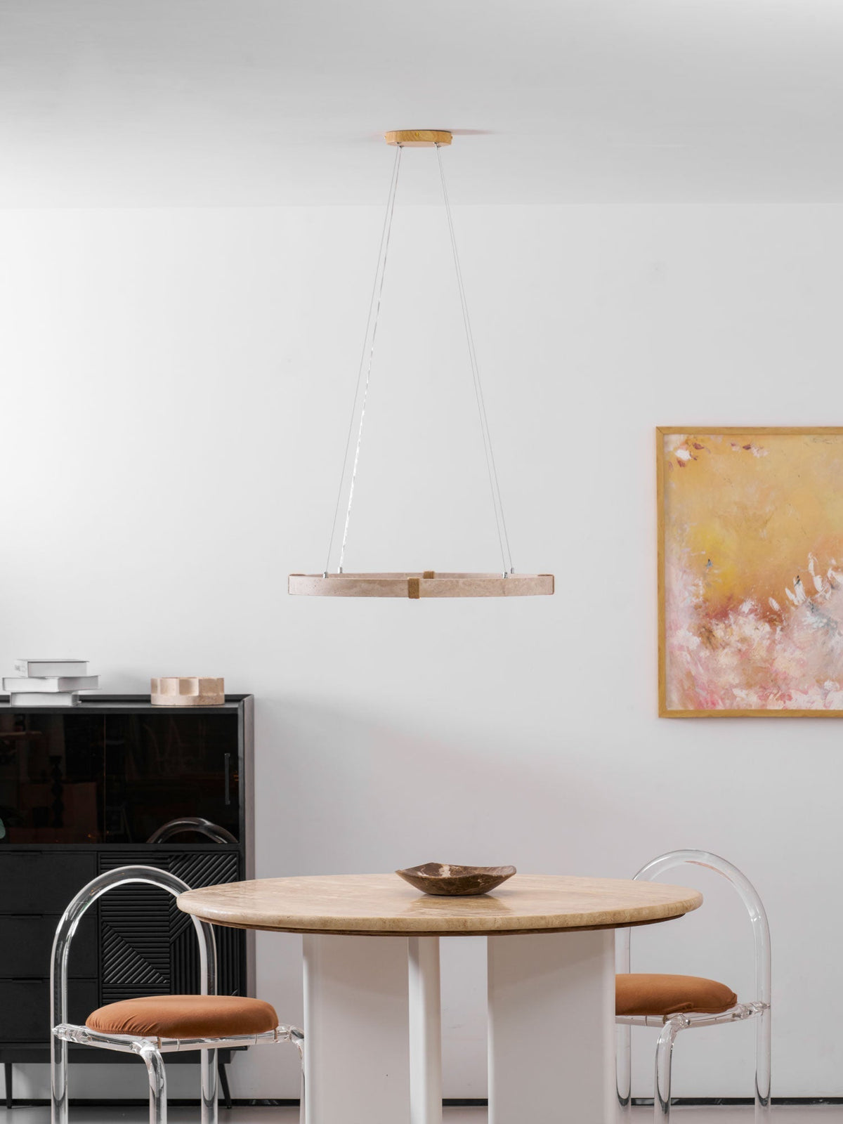 Alsilis Travertine Chandelier