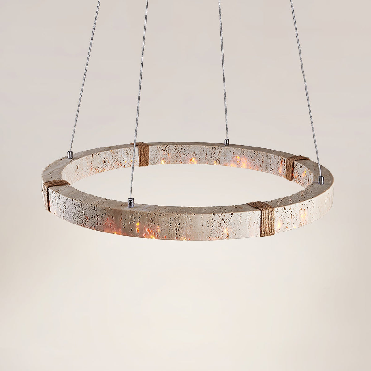 Alsilis Travertine Chandelier