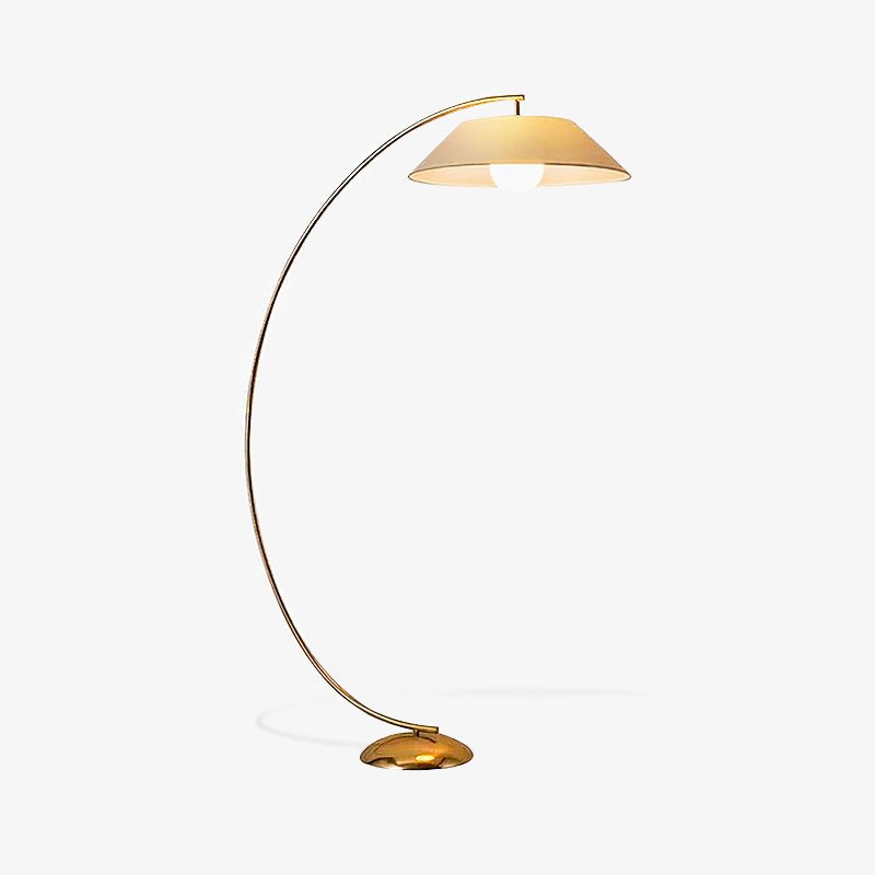 Veradin  Steel Fabric Floor Lamp