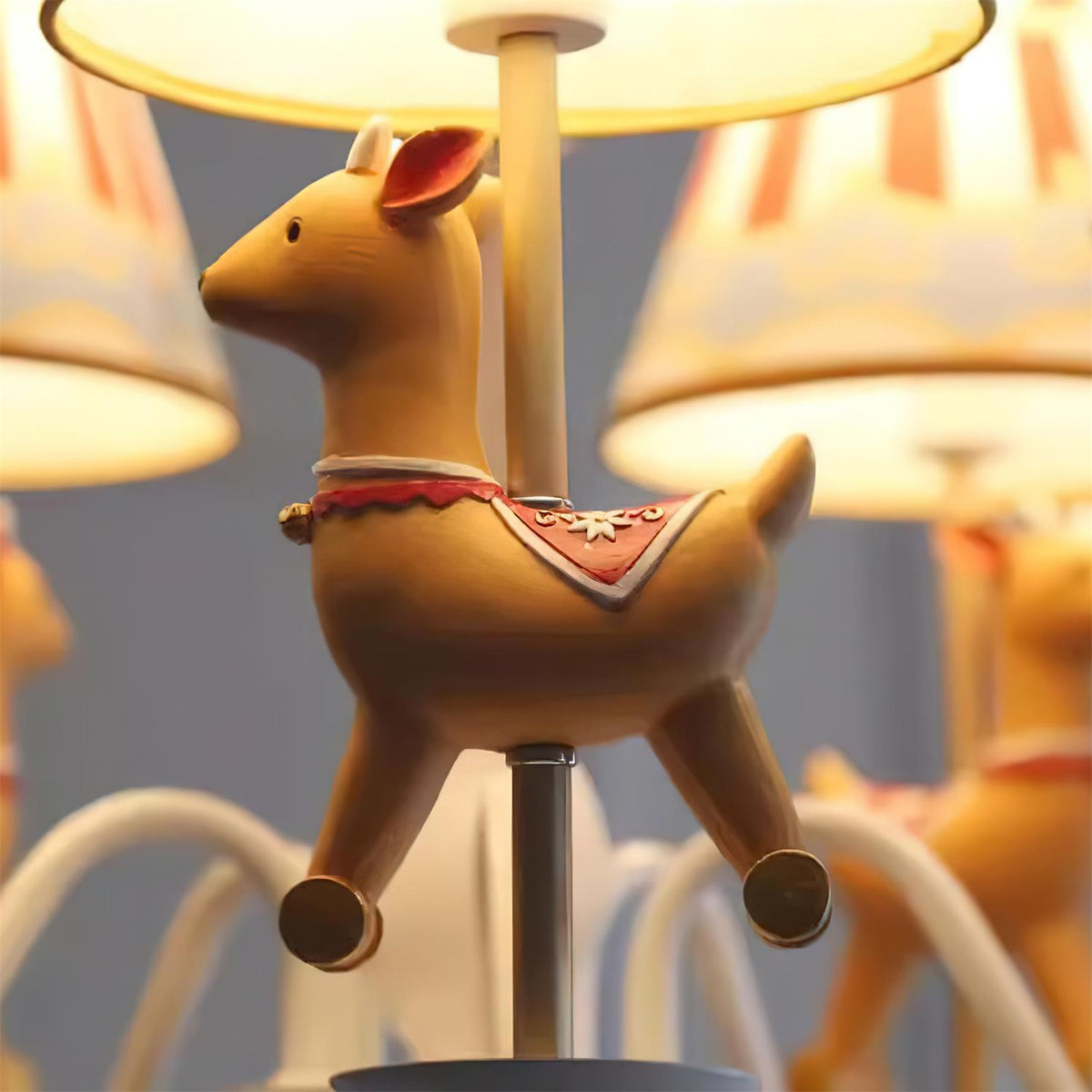 Solvian Chandelier Carousel Kids Playful