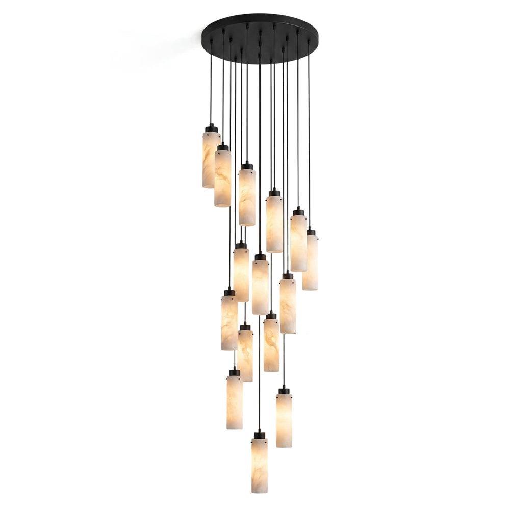 Avenisian Alabaster Combination Chandelier