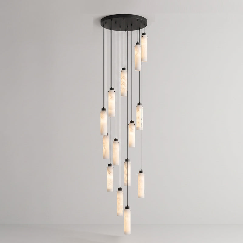 Avenisian Alabaster Combination Chandelier