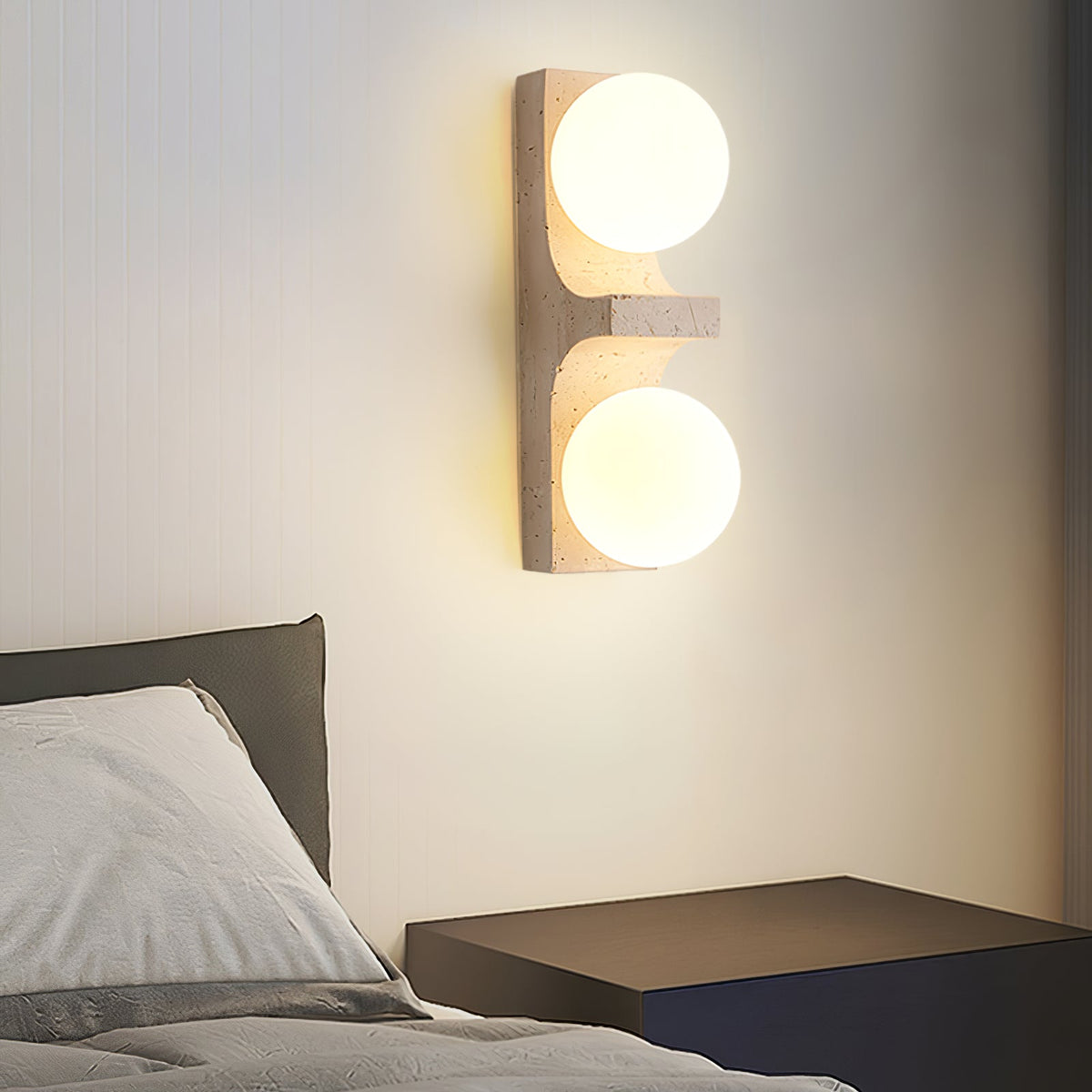 Umiren Travertine Wall Light