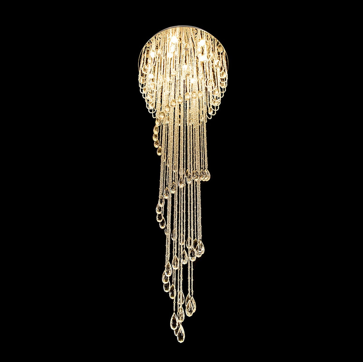Evlaeia Postmodern Luxury Classic Crystal Chandelier