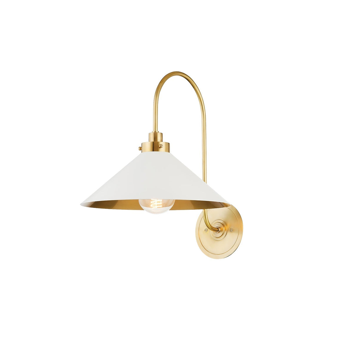 Piposud Vintage Indoor Wall Lamp Brass