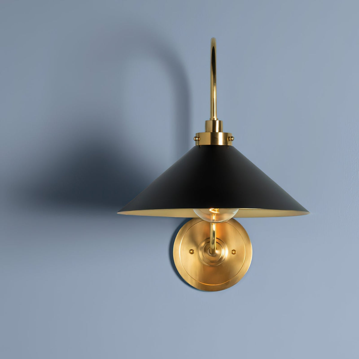 Piposud Vintage Indoor Wall Lamp Brass