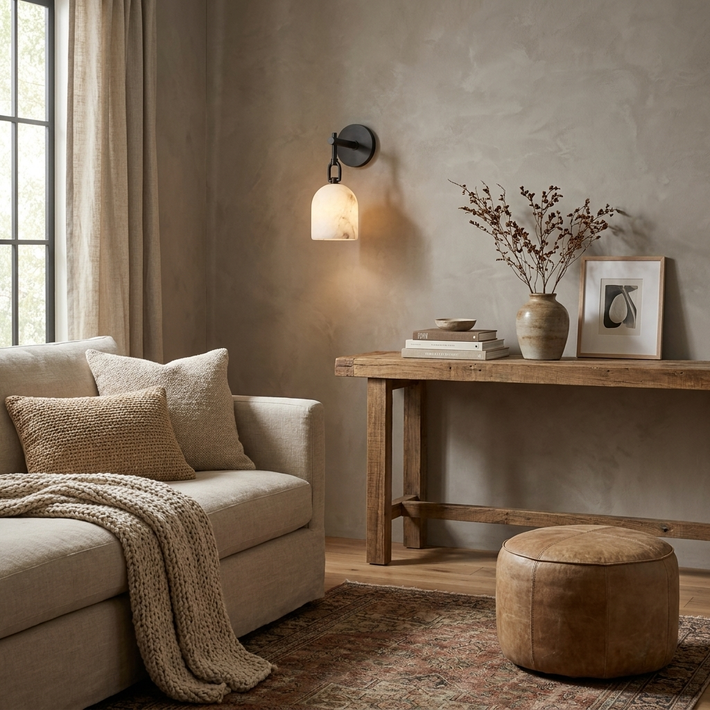 Davenhurst Alabaster Wall Sconce
