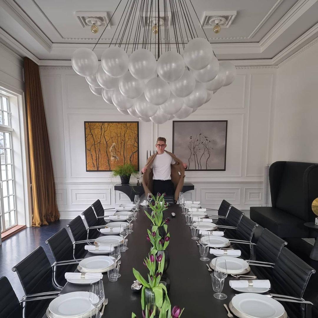 Pugusel Glass Globe Pendant Light Bubble
