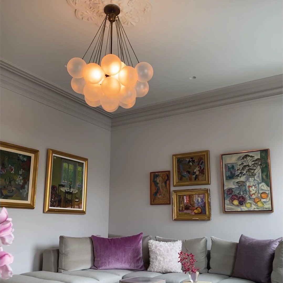 Pugusel Glass Globe Pendant Light Bubble