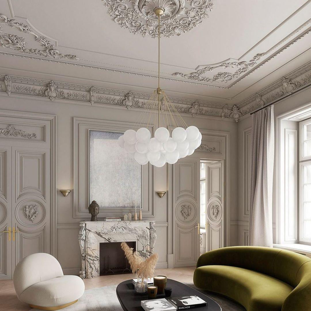 Pugusel Glass Globe Pendant Light Bubble