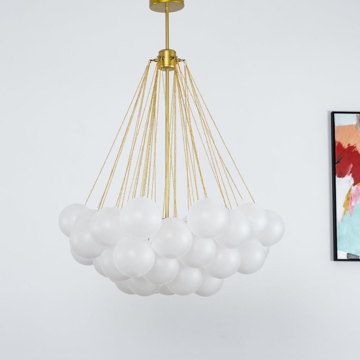 Pugusel Glass Globe Pendant Light Bubble
