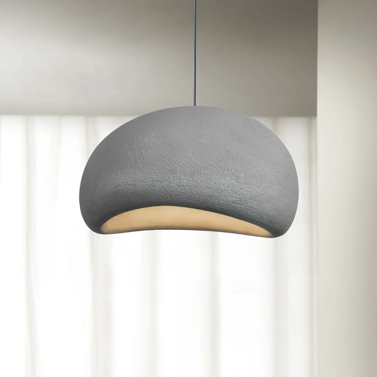 Harupak Wabi-Sabi Spherical Cloud Pendant Light