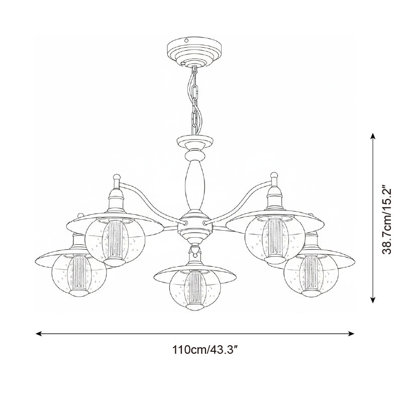 Velaleon Globe Chandelier
