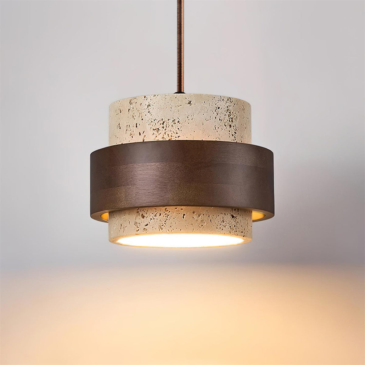 Reribut Pendant Light Travertine