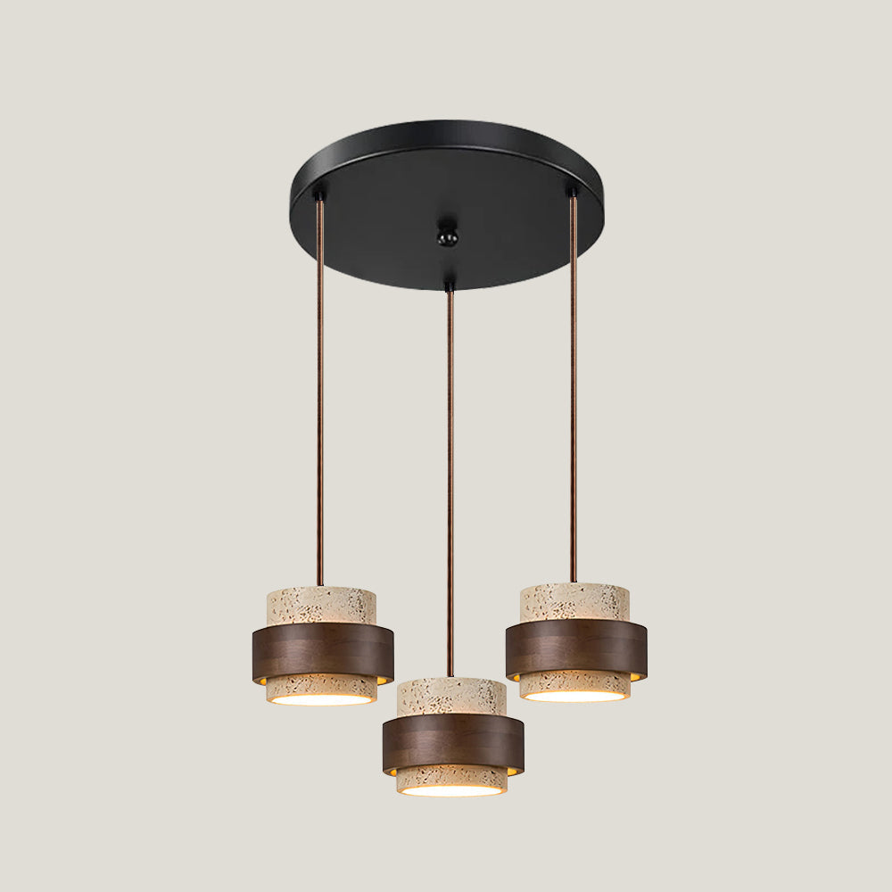 Reribut Pendant Light Travertine