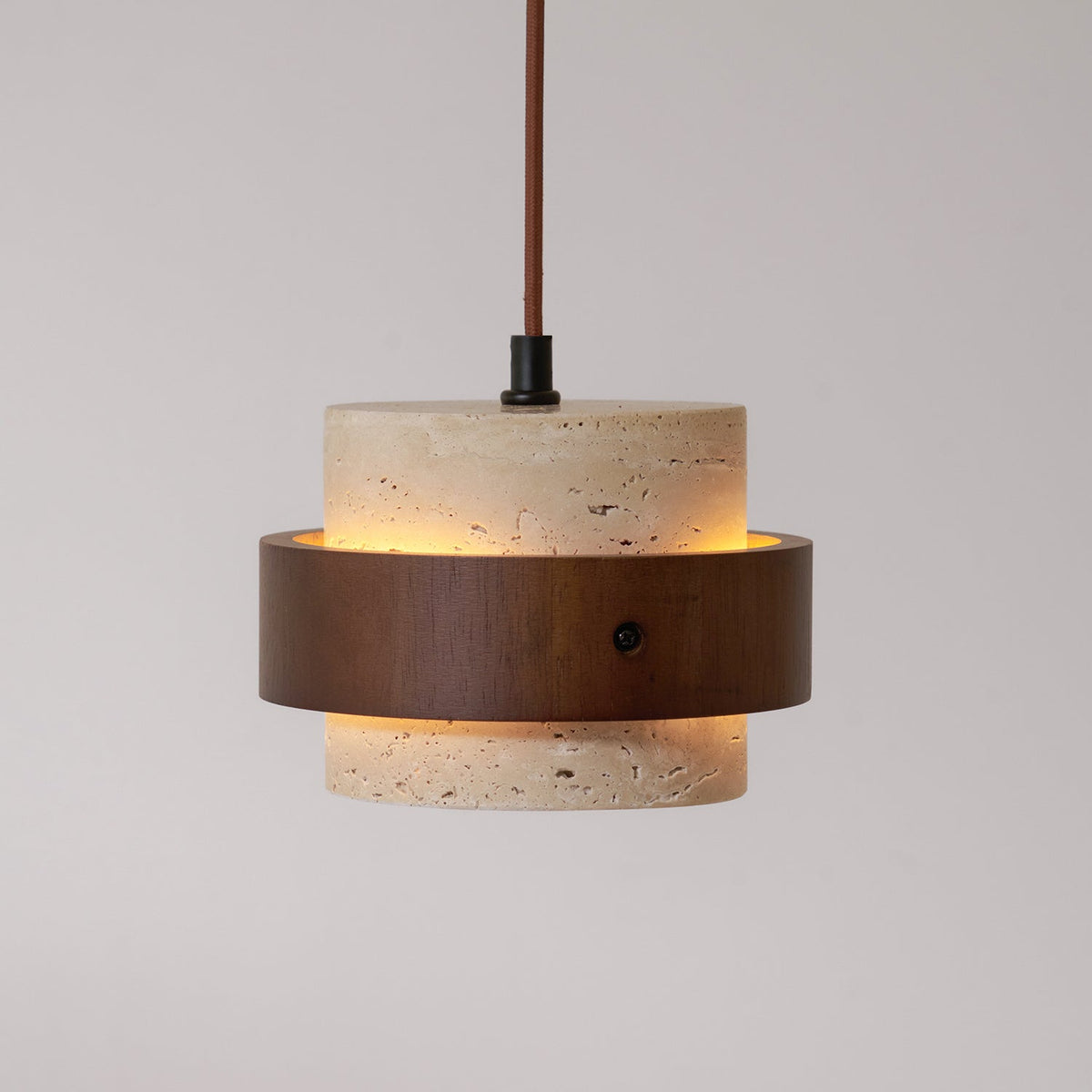 Reribut Pendant Light Travertine