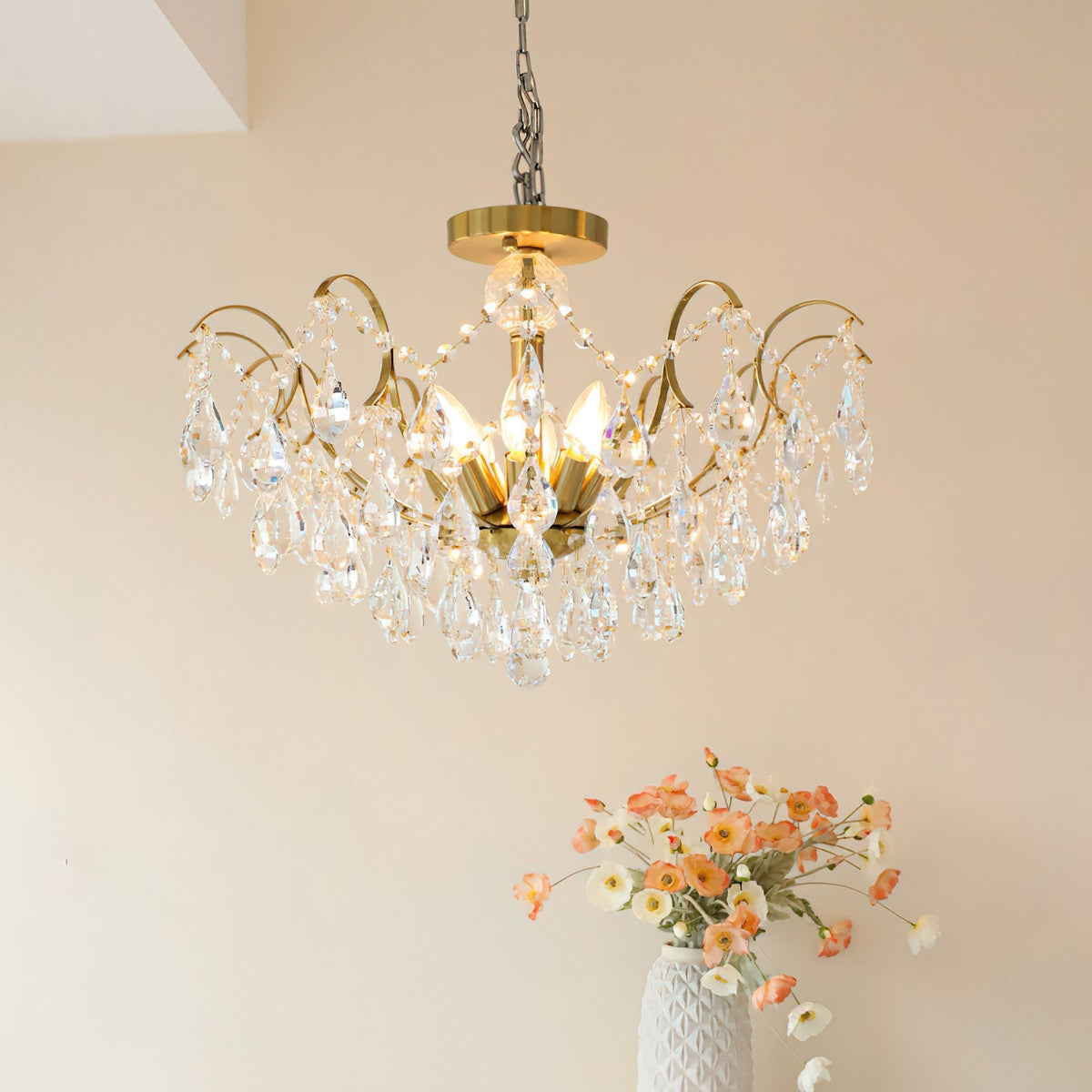 Eveloria Crystal Chandelier