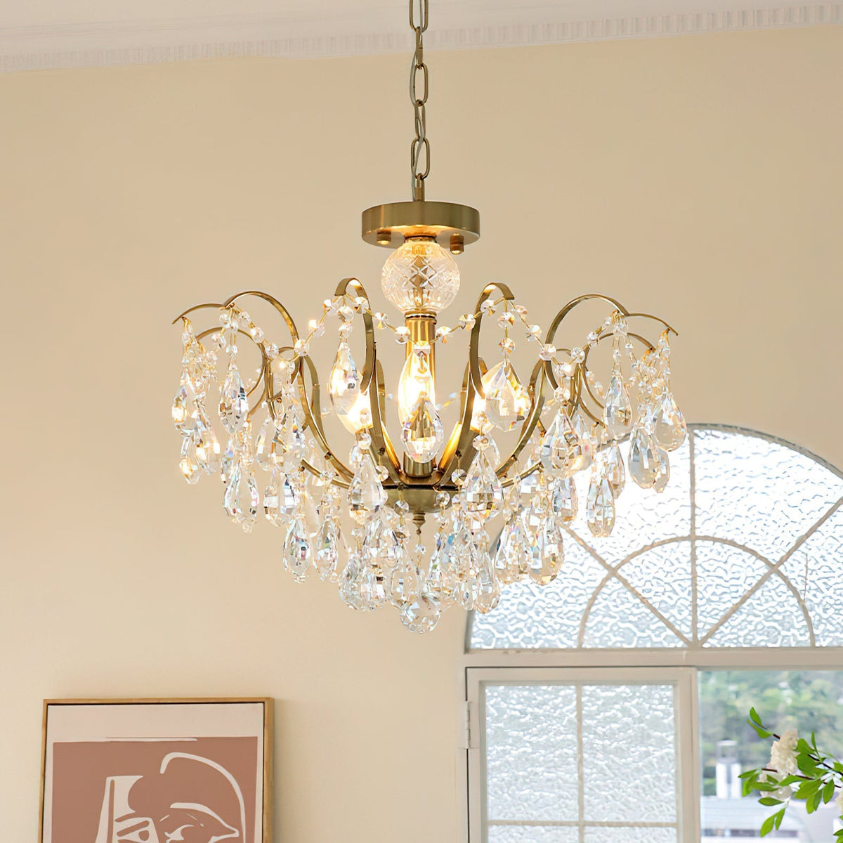 Eveloria Crystal Chandelier