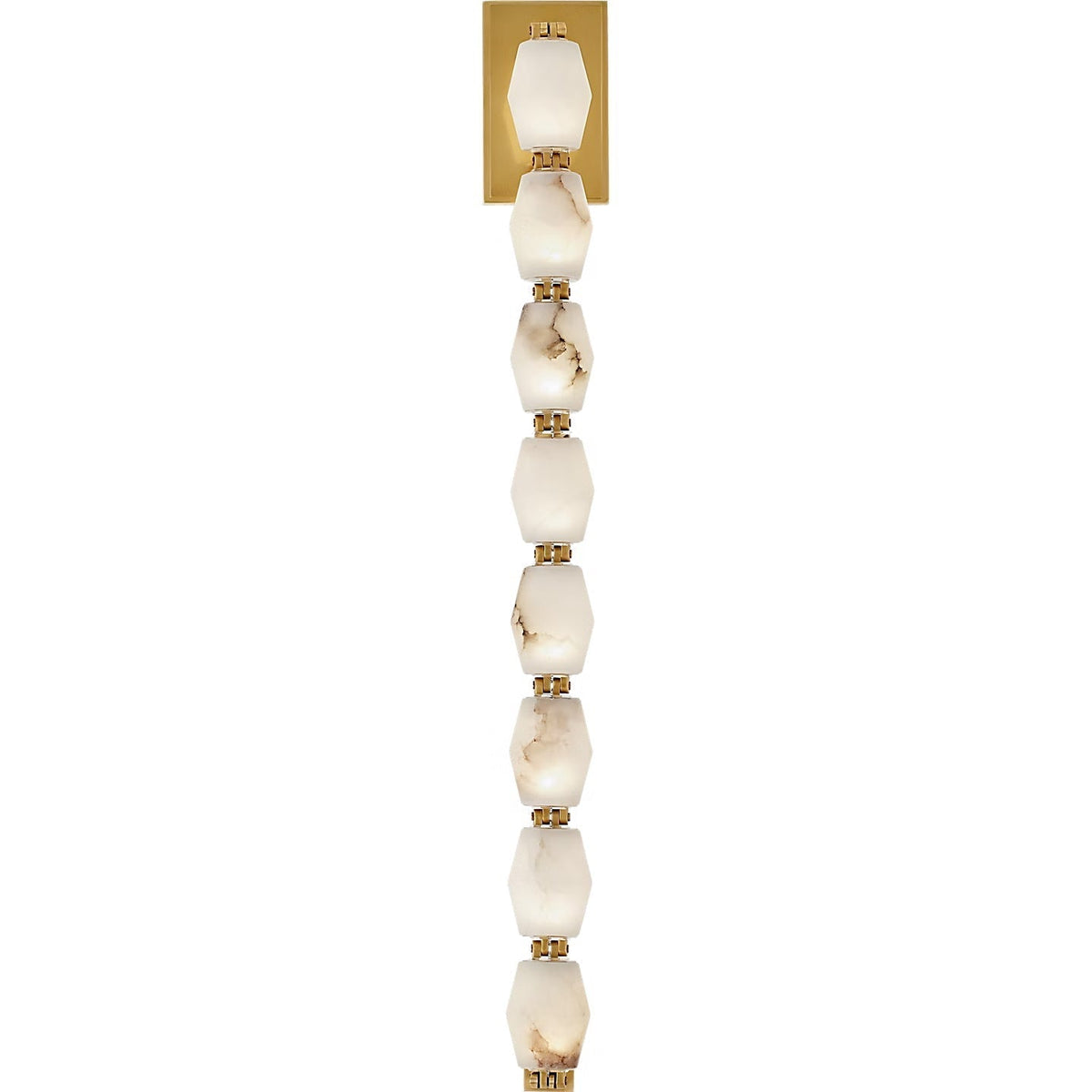 Collier Contemporary Alabaster Wall Lamp
