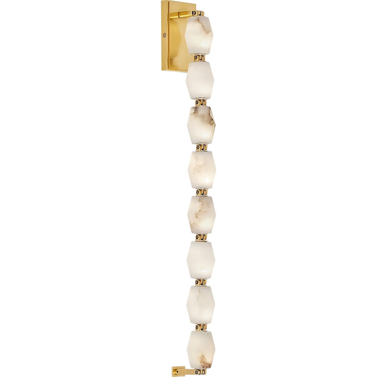 Collier Contemporary Alabaster Wall Lamp