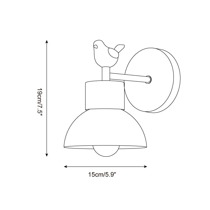 Avenerella Bird Wall Lamp