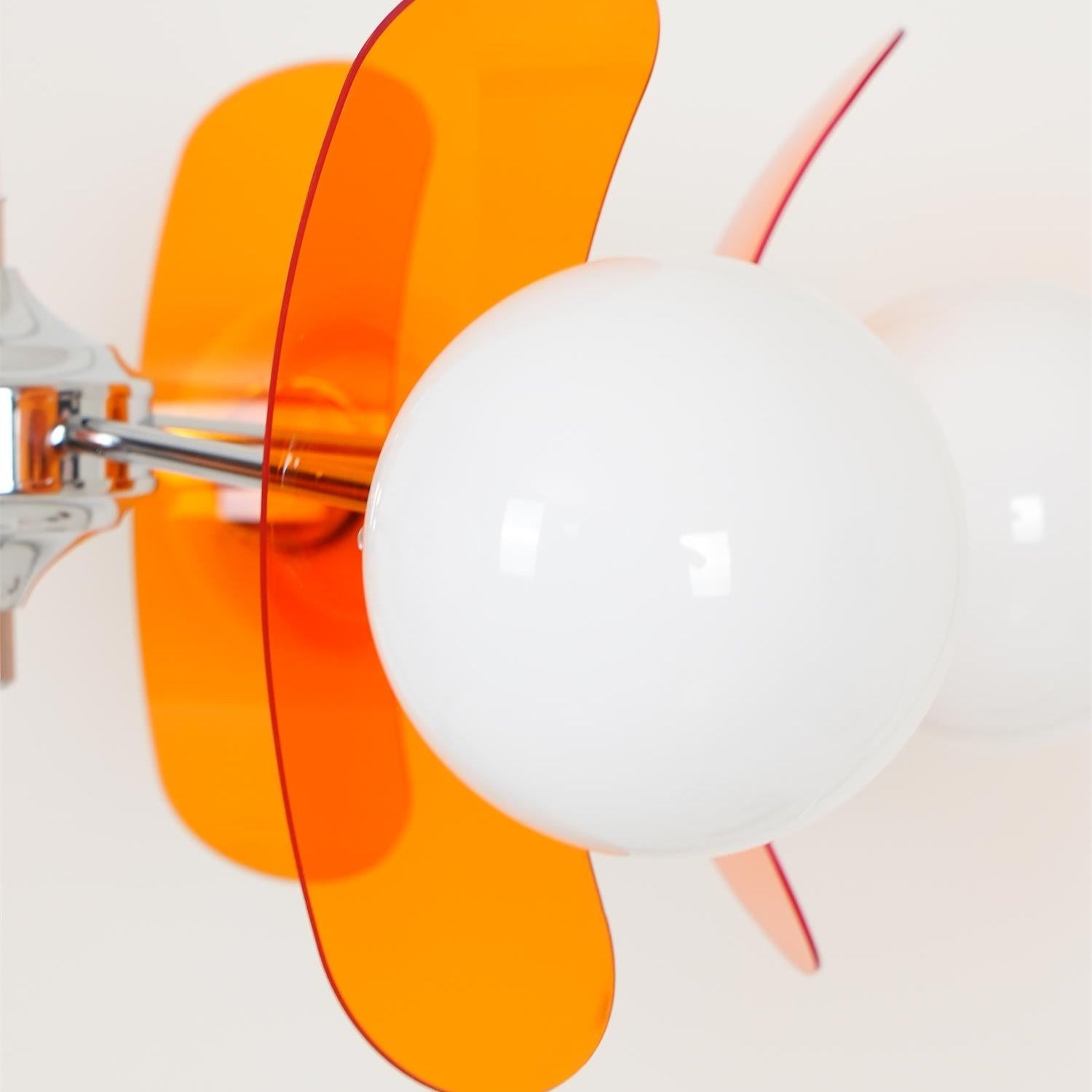 Prism Creativity Sputnik Orange Glass Chandelier