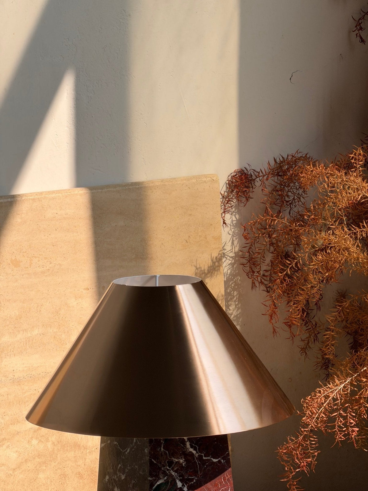 Conic Marble Table Lamp