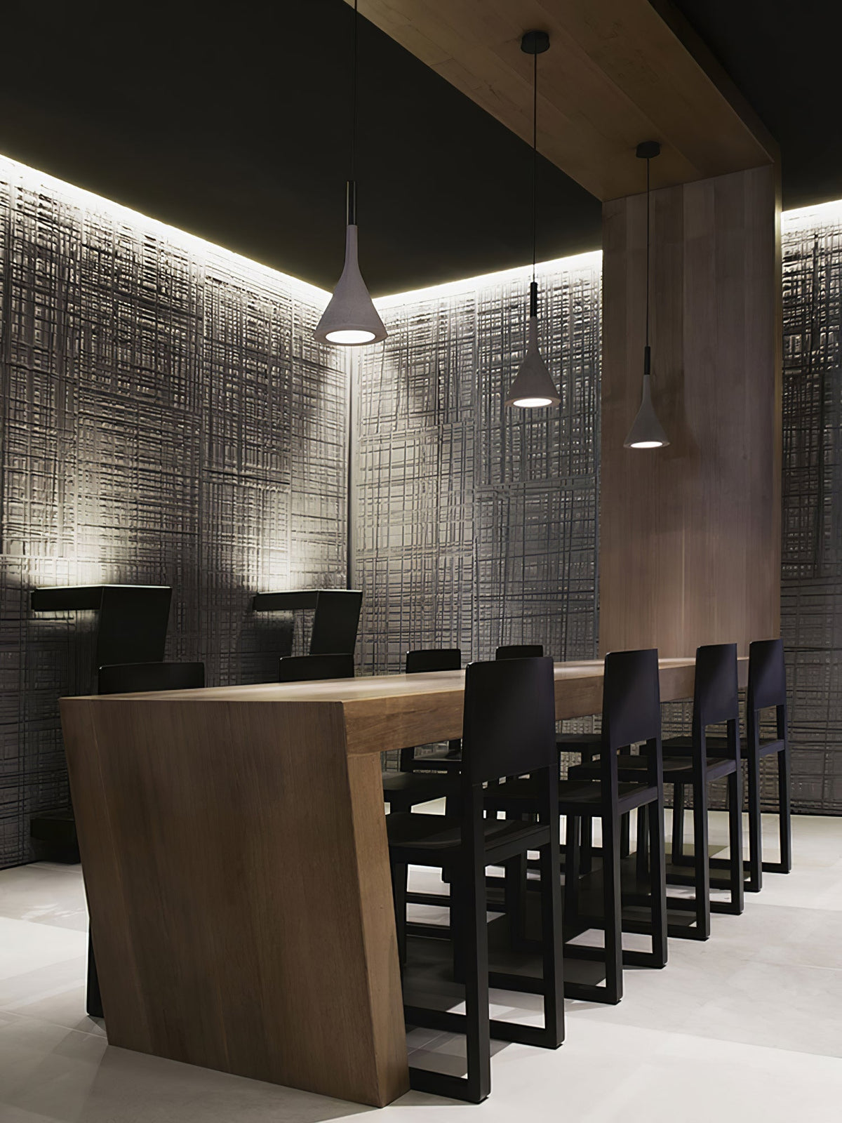 Nixor Pendant Lamp Concrete Conical Industrial