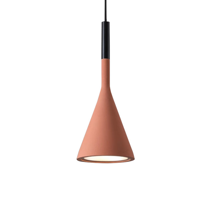 Nixor Pendant Lamp Concrete Conical Industrial