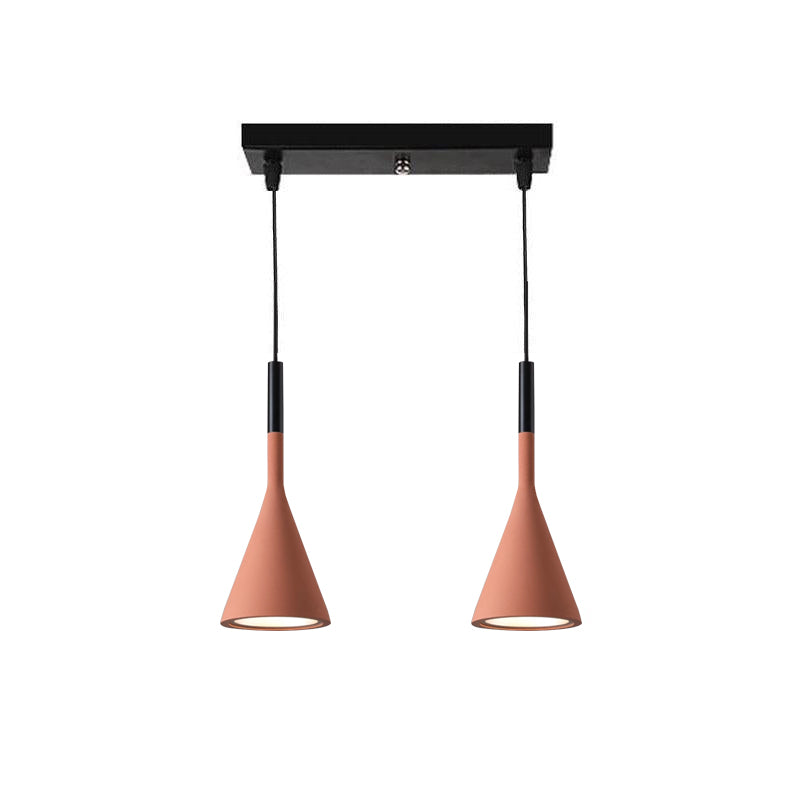 Nixor Pendant Lamp Concrete Conical Industrial