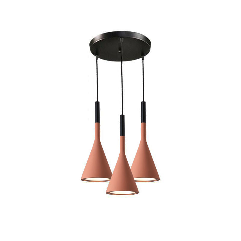 Nixor Pendant Lamp Concrete Conical Industrial
