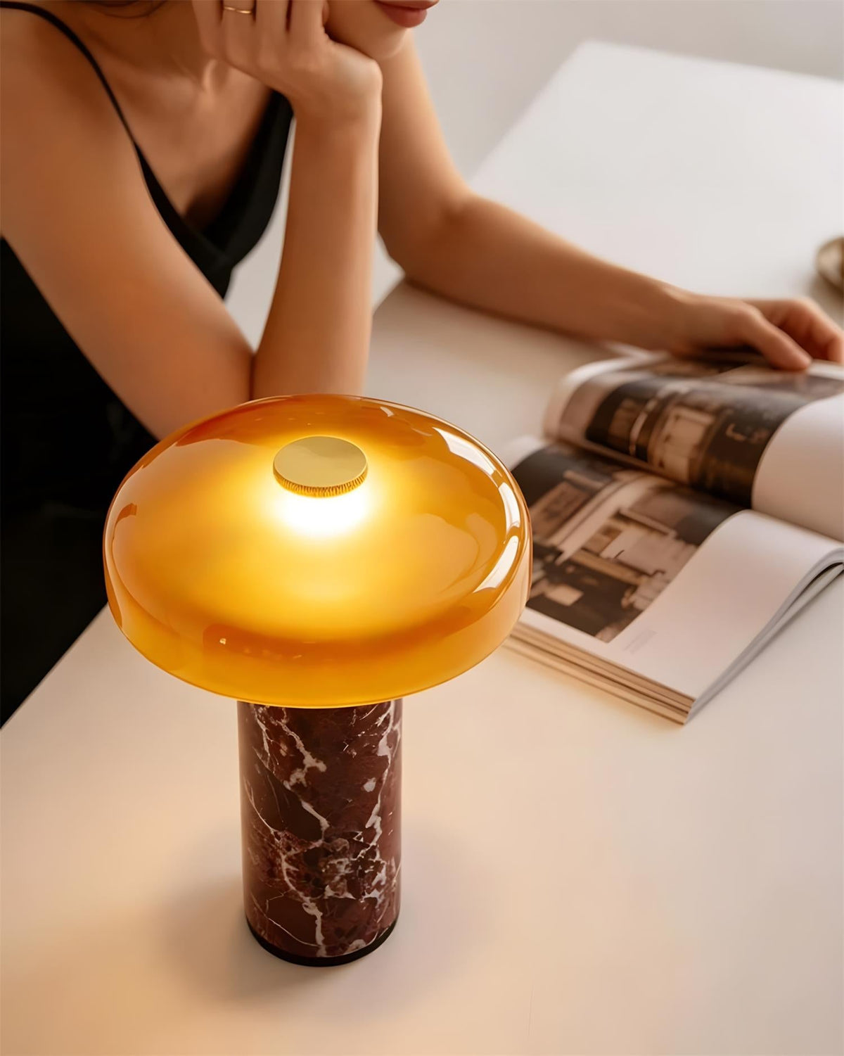 Casterstone Table Lamp