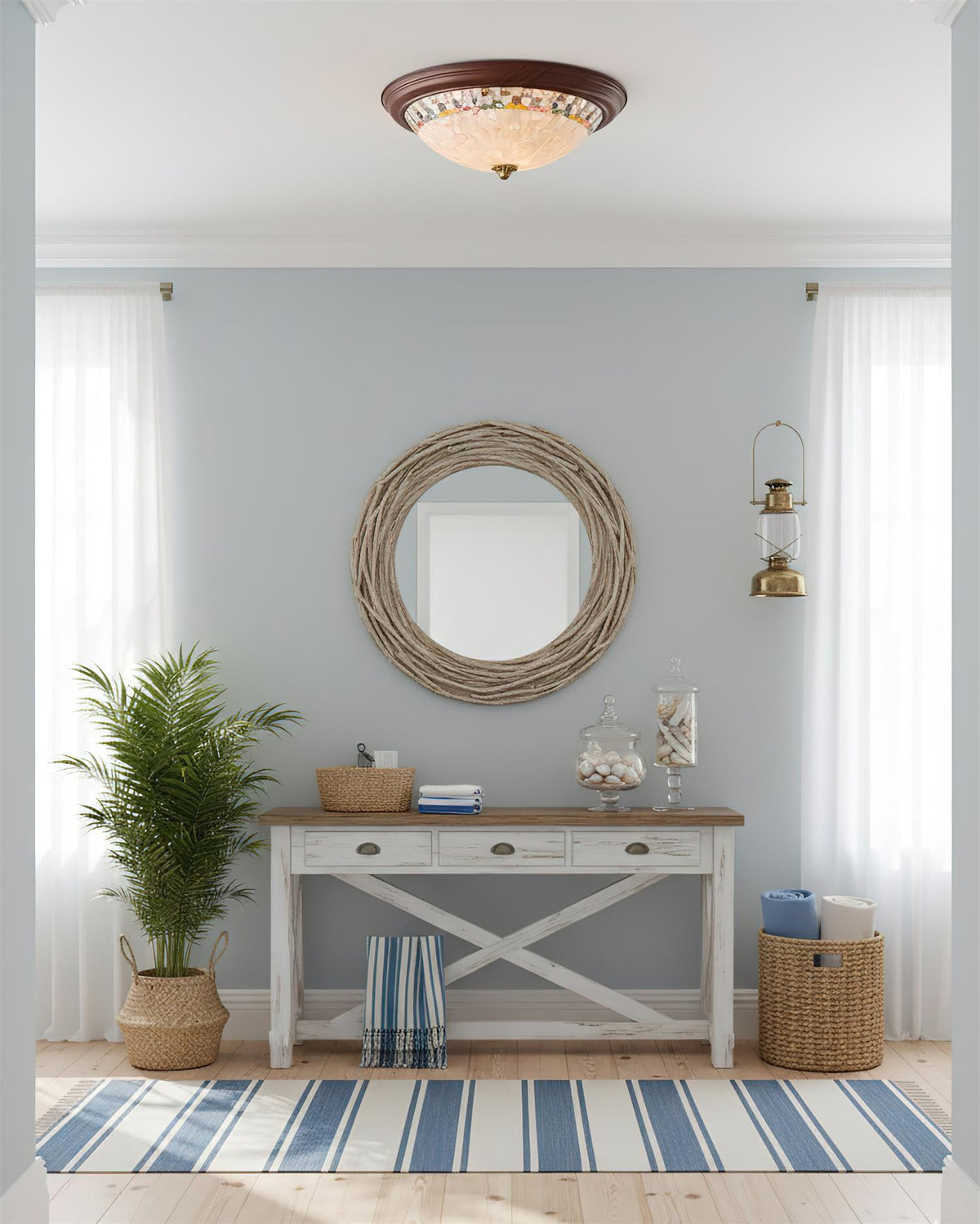 Lumanaya Flush Mount Ceiling Light