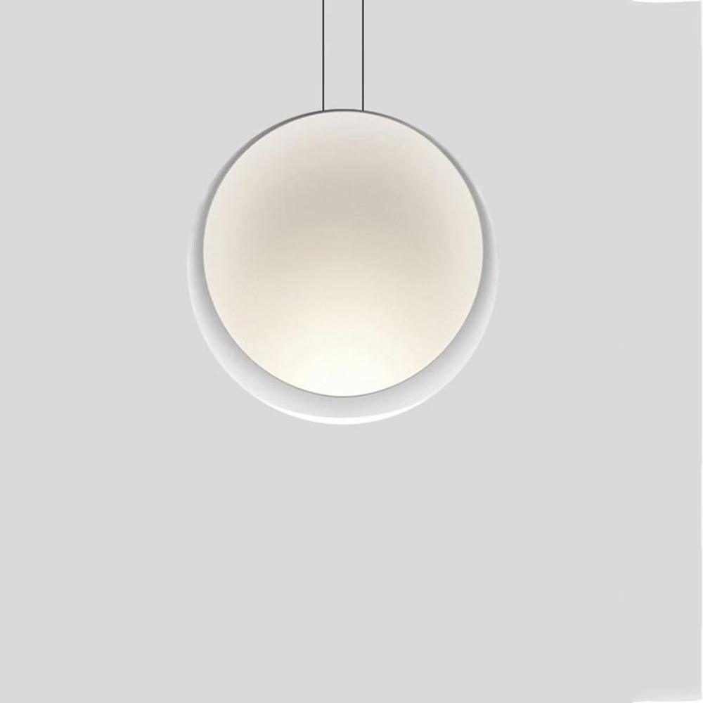 Gatusas Modern Pendant Light, Metal, Black/White/Green/Gray