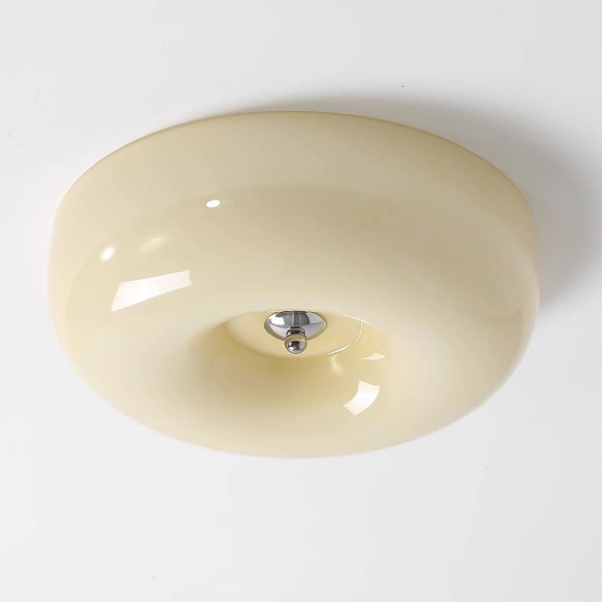 Cam Modern Minimalist Swirl Glass Ceiling Lamp