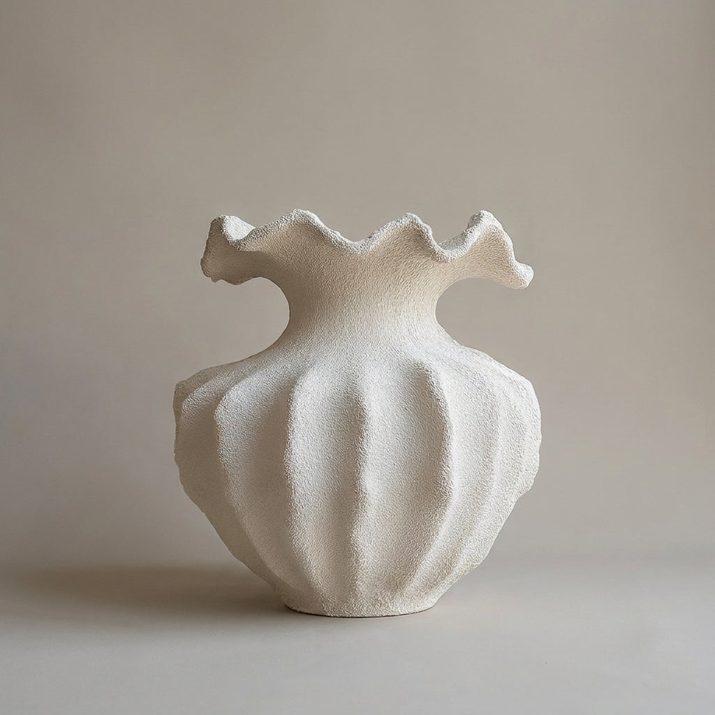 Terianaine Sculpted Vase