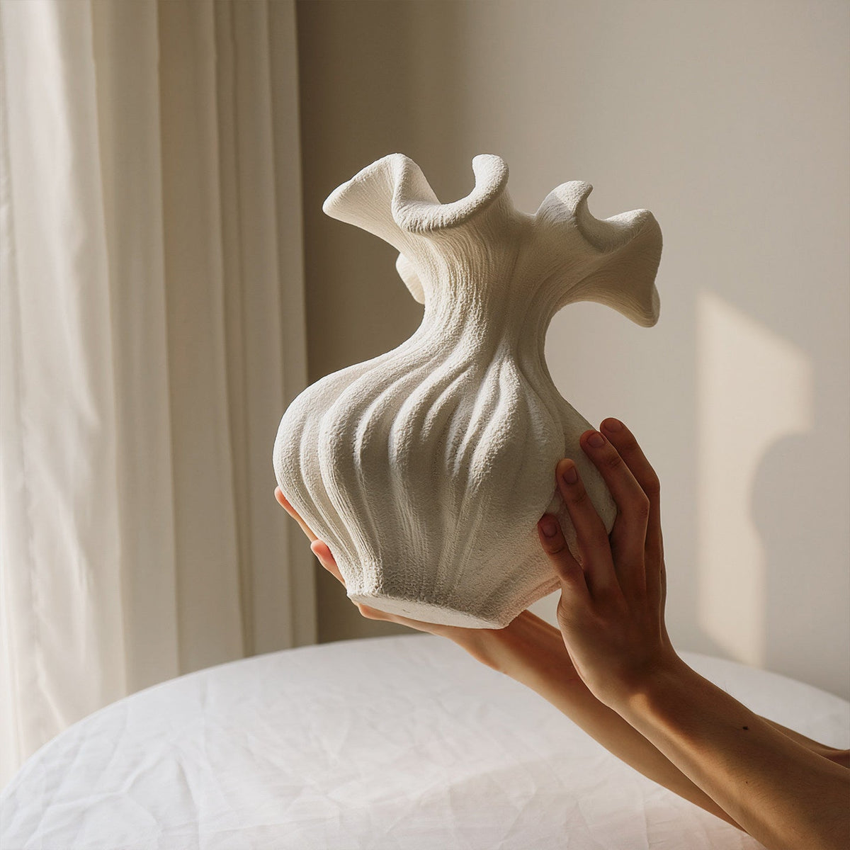 Terianaine Sculpted Vase