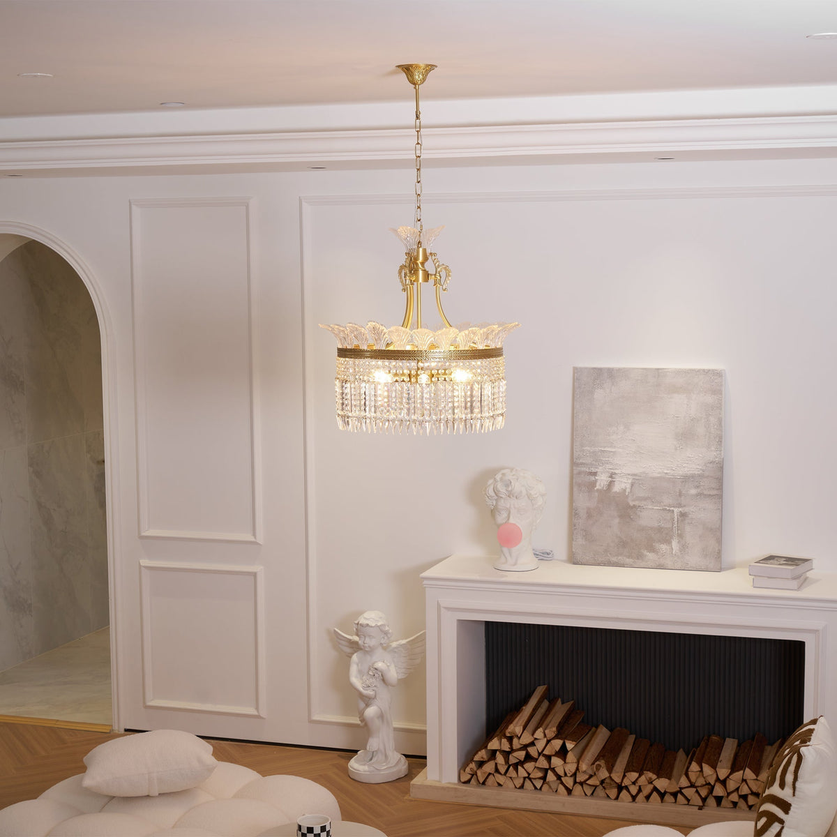 Gedekum Chandelier French Empire Luxury Farmhouse