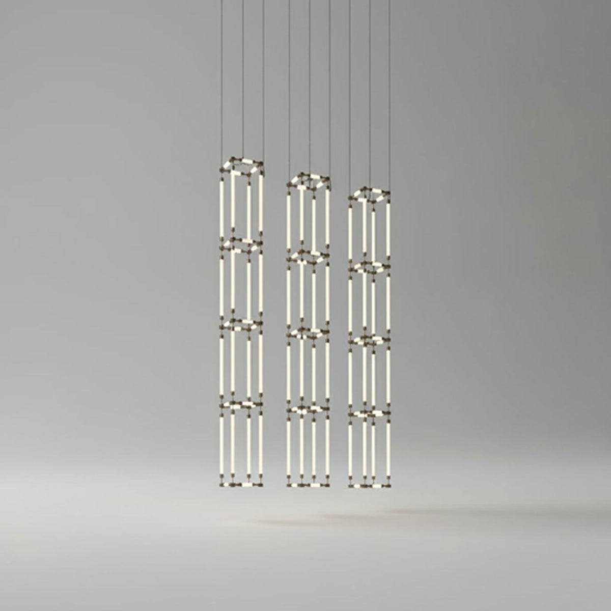 CrystalGrid Architectural Matrix Customize Chandelier