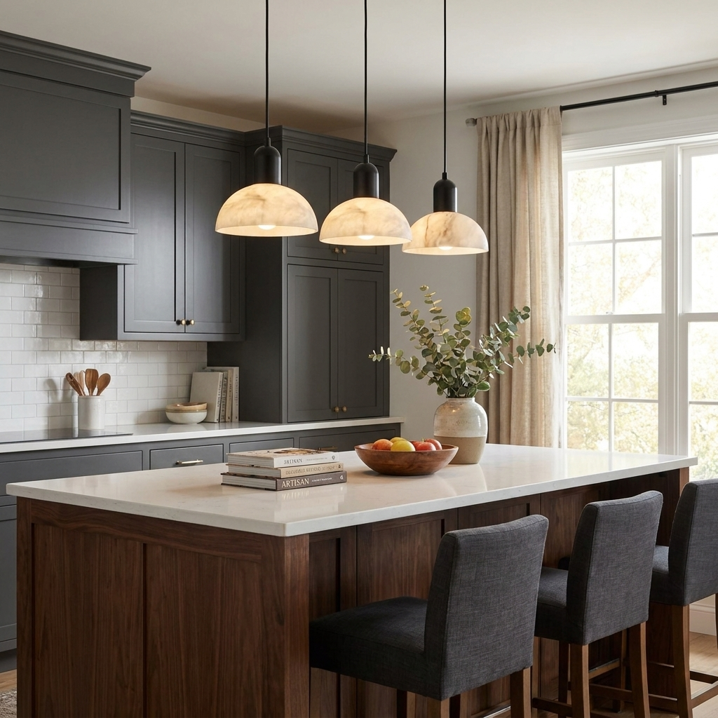 Keldenford Alabaster Pendant Lamp