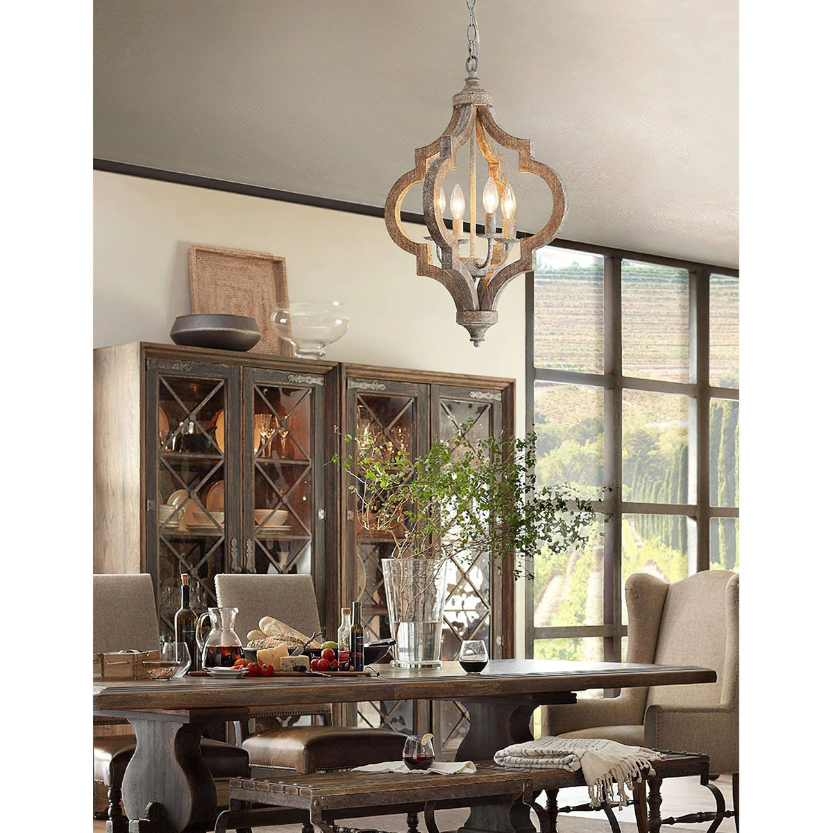 Fervor Wooden Chandelier