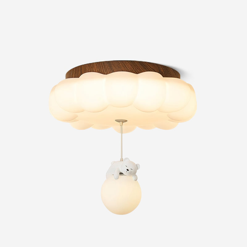 Zanaget Cute Cake Bear Ceiling Light