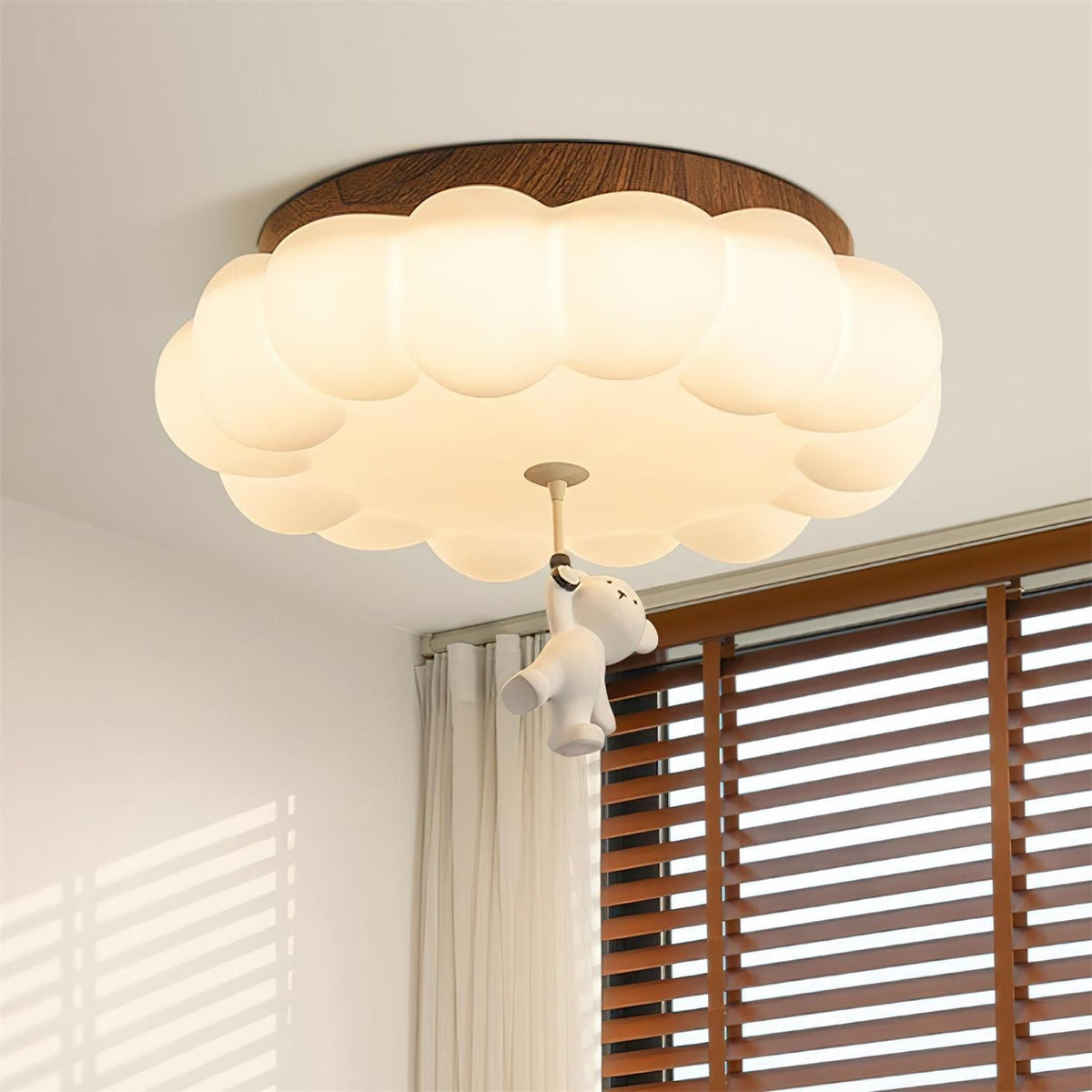 Zanaget Cute Cake Bear Ceiling Light