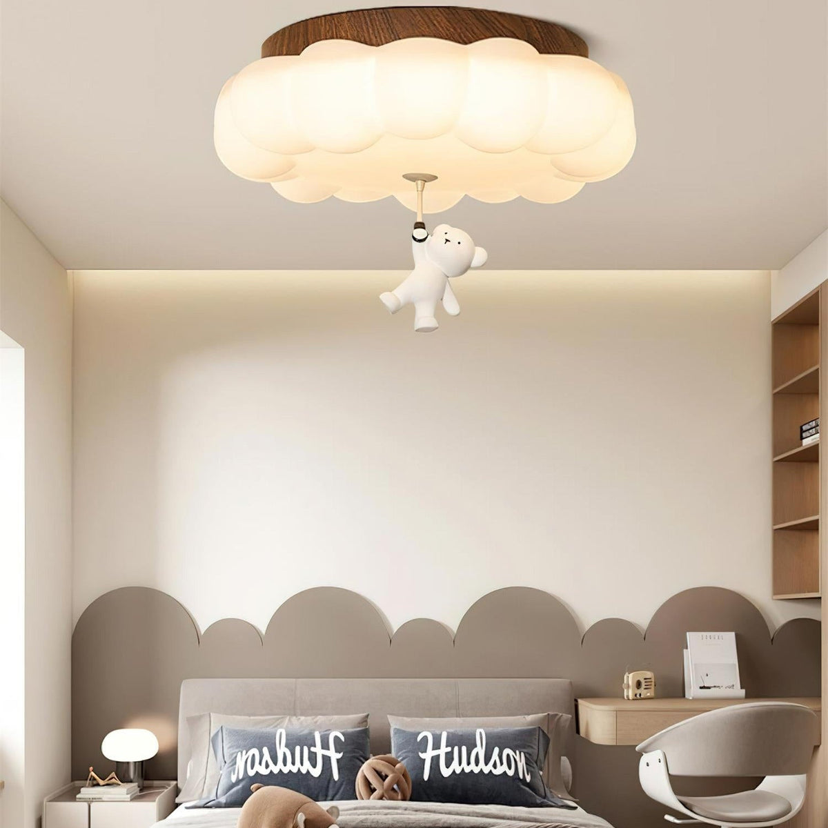 Zanaget Cute Cake Bear Ceiling Light
