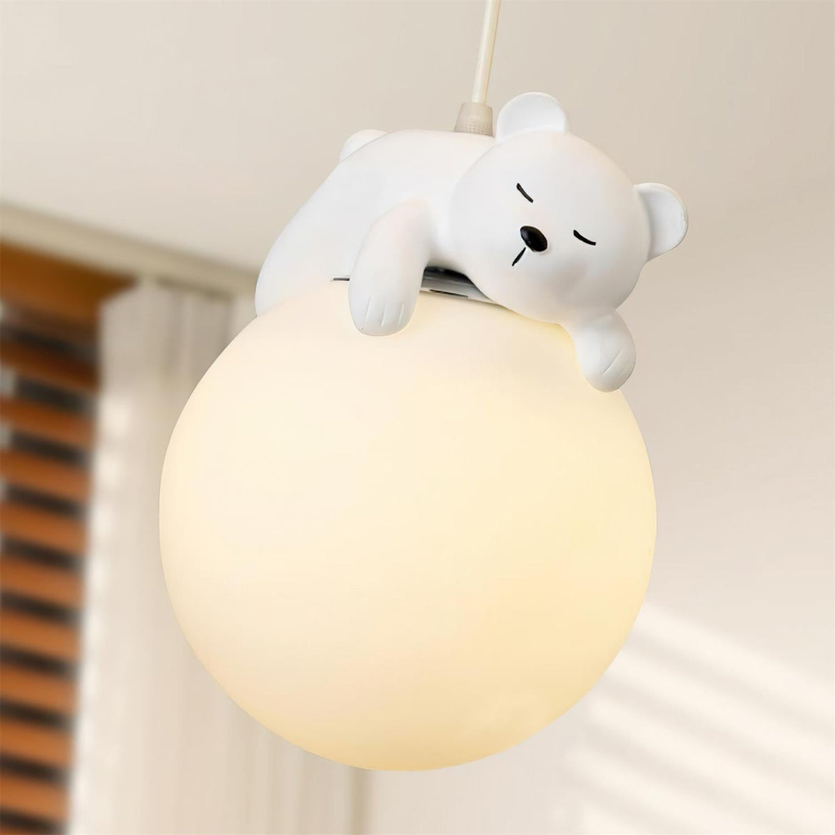 Zanaget Cute Cake Bear Ceiling Light