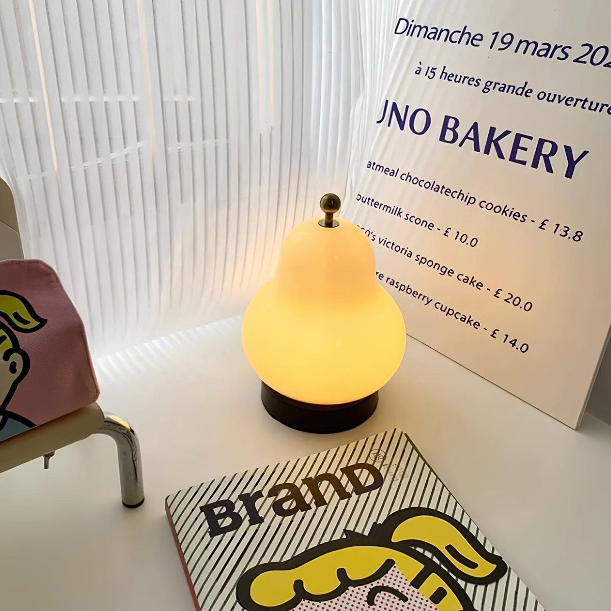 Rivoria Table Lamp (built-in battery)