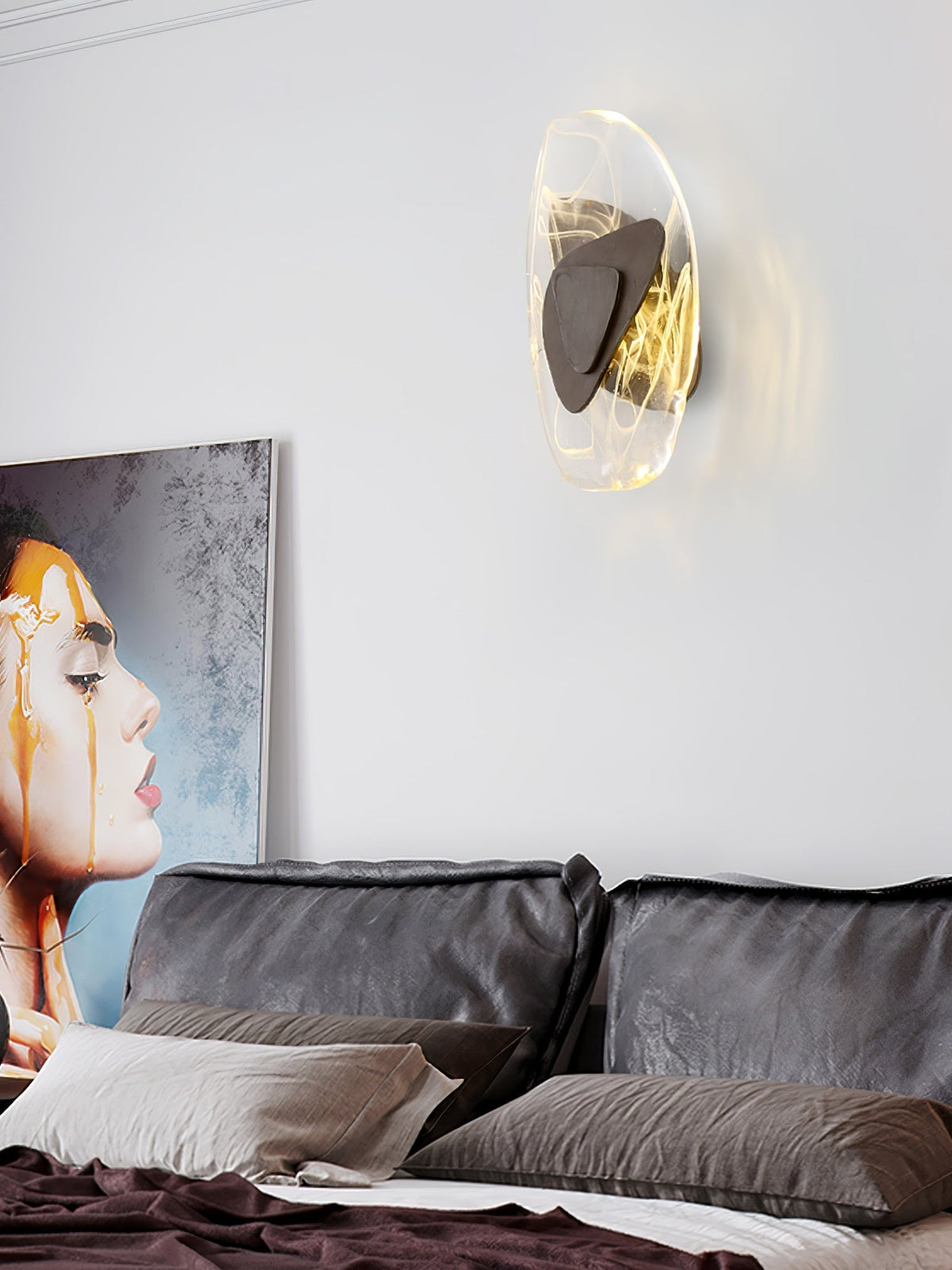 Gana Premium Nordic Art Glass Wall Lamp