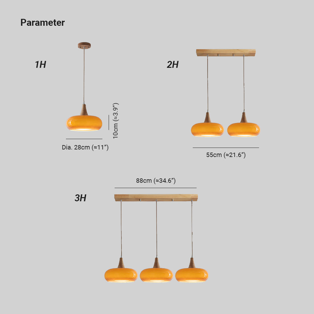 Bubilas Pendant Light Wood