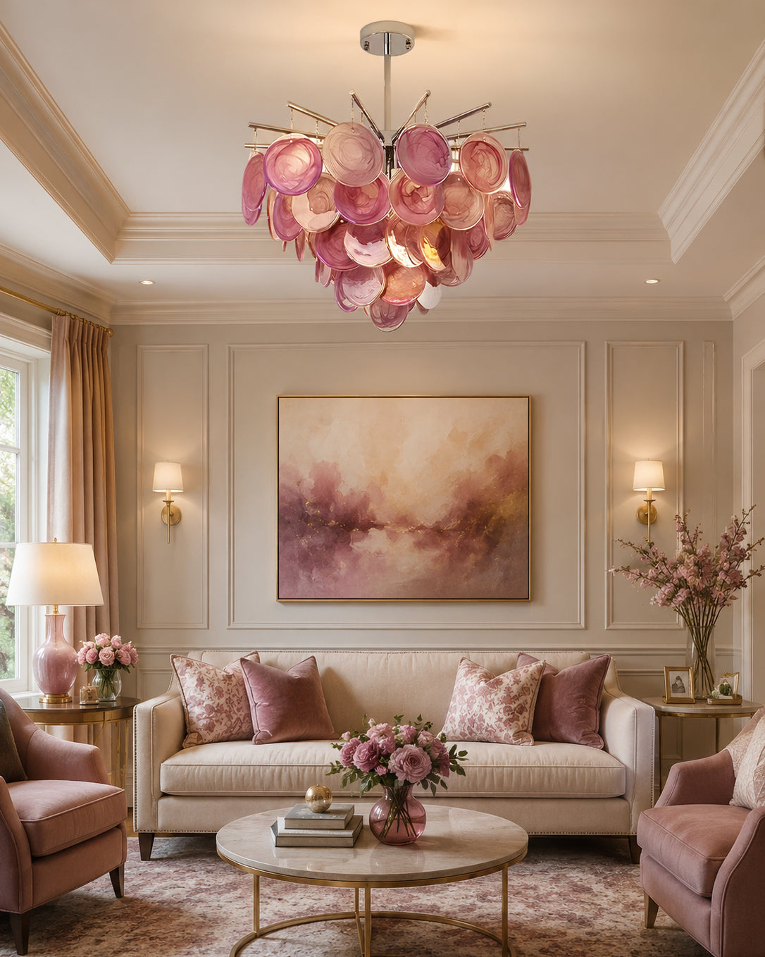 Velalissa Glass Chandelier